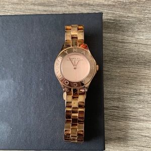 Rose gold Marc Jacobs watch